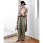 シャツワンピース レーヨン長袖シャツワンピース