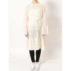 ワンピース シアーニットワンピース