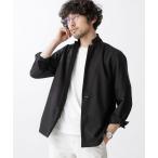 シャツ ブラウス キープスタンドラペルシャツ