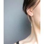 イヤリング ISS:デザイン　チェーンイヤリング レディース