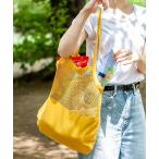 ショッピングバッグ トートバッグ バッグ メンズ COTTON HALF MESH BAG L/コットン ハーフ メッシュ バッグ L