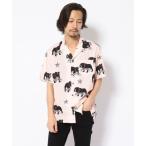 シャツ ブラウス Schott(ショット)HAWAIIAN SHIRT BULLDOG/ハワイアンシャツ ブルドッグ