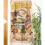 ショッピングのれん インテリア 「Kahiko」クラシックアロハのれん