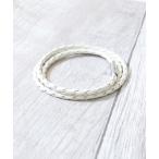 バングル 【3way】編み込みレザーブレス/アンクレット/ネックレス　メンズ/レディース兼用