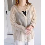 ブラウス シャツ 「カラバリ豊富」ニュアンスカラーシャツ レディース