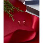 ショッピングピアス ピアス 「K10」ダブルハーフフープピアス/BOX付き レディース