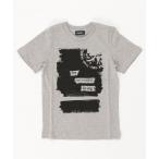 tシャツ Tシャツ キッズ DIESEL（ディーゼル）Kids ＆ Junior グラフィックデザインコットン半袖Tシャツカットソー