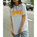 tシャツ FLAME S/S T-SHIRTS/スラッシャー Tシャツ 半袖 フレイムロゴ ユニセックス メンズ レディース