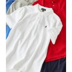 ポロシャツ RALPH LAUREN / ポロ ラルフローレン ワンポイント刺繍 鹿の子 ポロシャツ ボーイズライン