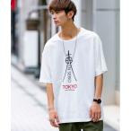tシャツ Tシャツ タワーロゴ ビッグシルエット Tシャツ【TOKYO20XX】