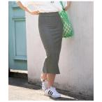 スカート バックスリットシンプル