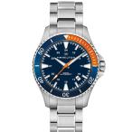 腕時計 HAMILTON 「ハミルトン」 腕時計 Khaki Scuba （カーキ スキューバ） Scuba オート 自動巻き 40MM ブルー×シル
