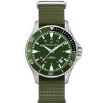 腕時計 HAMILTON 「ハミルトン」 腕時計 Khaki Scuba （カーキ スキューバ） Scuba オート 自動巻き 40MM グリーン×グ