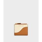 財布 ツートーン トップジップミニウォレット / Two-Tone Top Zip Mini Wallet