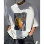 ショッピングtシャツ tシャツ Tシャツ メンズ ビッグシルエットヴィンテージ加工ロックTシャツ DT2079 「M.P Studios」