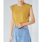 tシャツ Tシャツ 汗じみ防止 リブタンクトップ