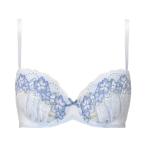下着女性 上下セット ウォータリーフラワー 夢みるブラ ライト ブラ＆ショーツセット【B，C，Dカップ】AMST1312 WHU + Hikini J