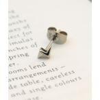  серьги [VayaConDios/vaya темно синий Dio s] из нержавеющей стали miniNEO Inazuma серьги [ одна сторона уголок для ] мужской женский 