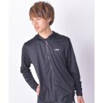 ラッシュガード 「FILA/フィラ」メンズUVジップアップパーカー / 長袖 / マリンスポーツ アウトドア プール ビーチ メンズ