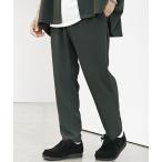 ショッピングファッションセール対象商品 スラックス 「MinoriTY」ワイドパンツ テーパードパンツ とろみ素材 メンズ「セットアップ対象商品あり」 メンズ レディース