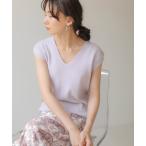 ニット 【WEB限定】フレンチスリーブシンプルニット