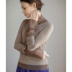 ショッピングハイネック tシャツ チュールハイネックトップス レディース