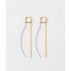 イヤリング ダブルフェイス イヤリング レディース