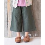 パンツ ニットデニムキュロット キッズ 子供服 女の子