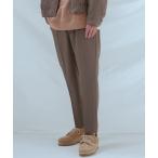 パンツ スラックス PE/TWILL TAPERED ANKLE SLACKS