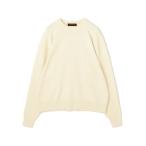 セーター ニット CABaN コットンカシミヤ クルーネックプルオーバー メンズ