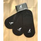 靴下 KANGOL　[MEN'S] インステップ 無地刺繍 3P