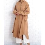 ショッピングシャツワンピース シャツワンピース ロング丈シャツワンピース