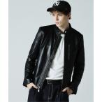 ジャケット ライダースジャケット WEB限定 JE LAMB LEATHER SINGLE RIDERS JE22.20/ラムレザーシングルライダース