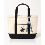 トートバッグ 「Beverly Hills Polo Club/ビバリーヒルズポロクラブ」キャンバストートバッグL レディース メンズ