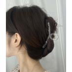 ヘアクリップ トレンドリリボン　ヘアクリップ