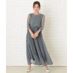  платье точка chu-rusia- рукав шифон длинный One-piece платье 