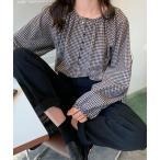 ブラウス シャツ ナチュラルボリューム袖ブラウス レディース