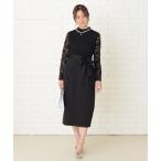  платье гонки длинный рукав талия лента разрез ввод One-piece платье 