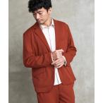 セットアップ 【セットアップ】ジョーゼットストレッチ シングル テーラード 2Bジャケット×トラウザーズ