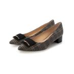 パンプス バックルポインテッドトゥパンプス