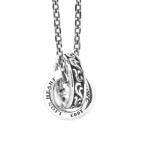 ショッピングネックリング ネックレス “HOWL”アラベスクダブルリングネックレス/シルバー925「LION HEART / ライオンハート」 メンズ