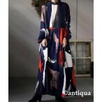 ショッピング柄 ワンピース アート柄ワンピース