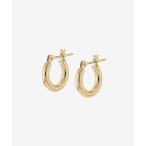  серьги K18 желтое золото обруч серьги (S) ESTELLE/ Esthe -ru женский 