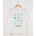 tシャツ あつまれどうぶつの森　プリントＴシャツ　”あつもり” メンズ レディース