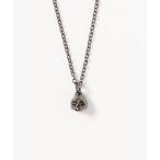 ショッピングスカル ネックレス PIECE OF CHORD / スカルネックレス コーティング メンズ