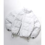 ダウンジャケット ダウン Fiber Down Puffer Jacket/オーバーサイズ ショート丈 ファイバーダウン パファージャケット/中綿 エ