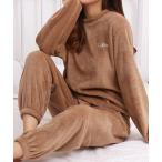 パジャマ ルームウェア 暖かいコーラルフリースパジャマ レディース