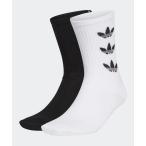 靴下 トレフォイルカフ クルーソックス 2足組 / アディダスオリジナルス
