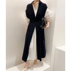 スーツ ベスト セットアップ（ロングシャツワンピとロングベスト）