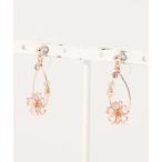 イヤリング 「カヤ」咲き桜イヤリング レディース